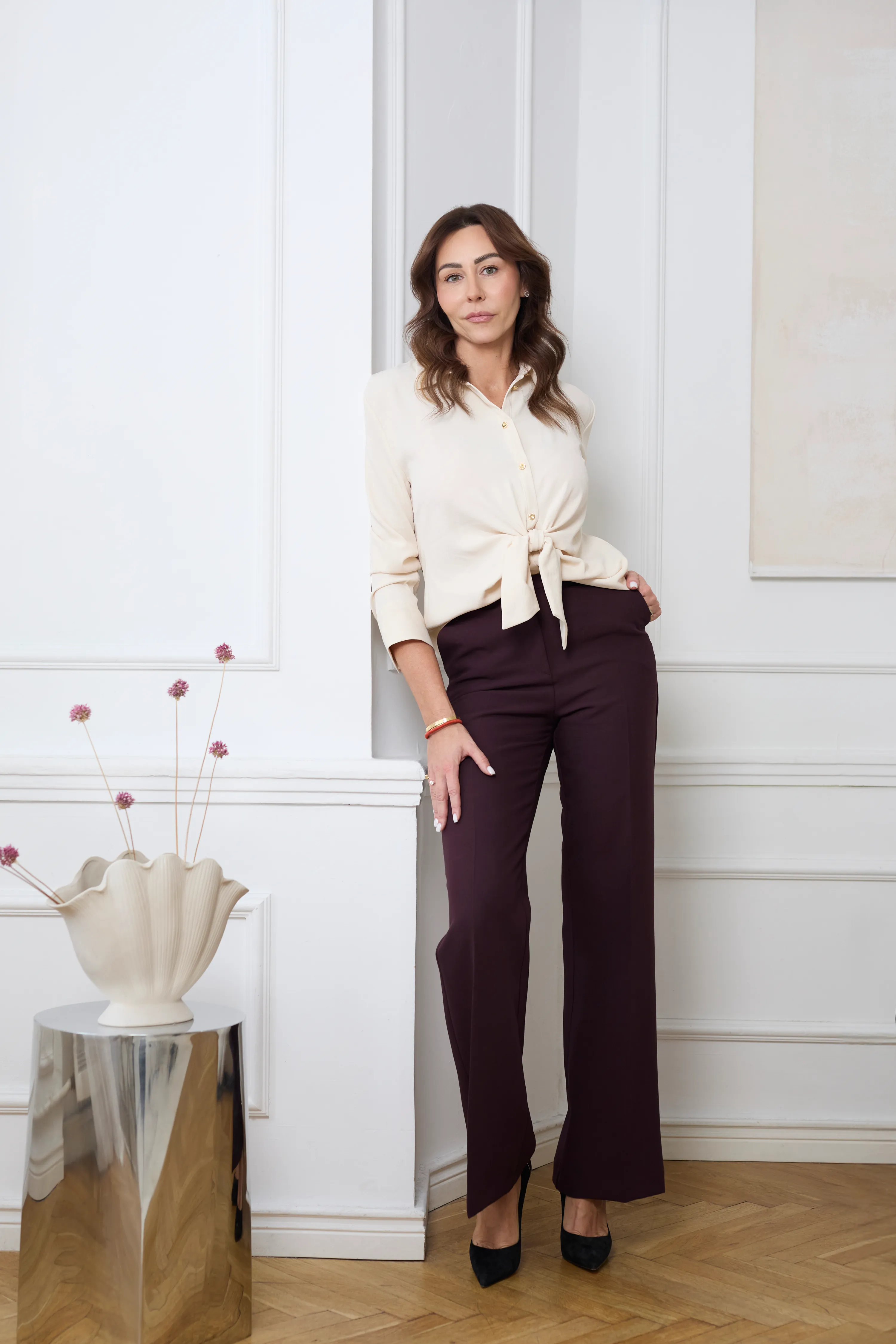 dr Patrycja Majewska w stroju medycznym — praktyka kliniczna